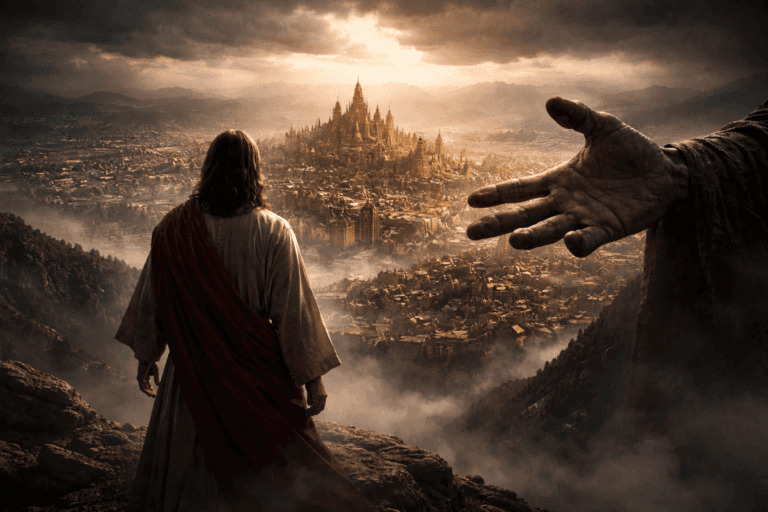 A tentação de Jesus no deserto: O que o Diabo oferece em troca de adoração?