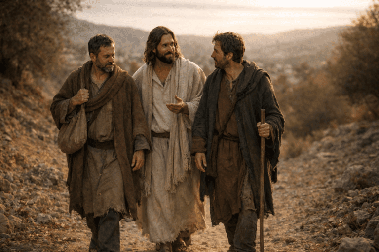 Dois discípulos a caminho de Emaús